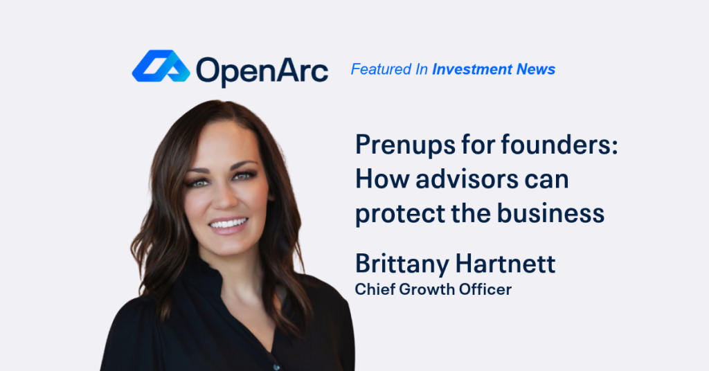 Prenups for founders: How advisors can protect the business
